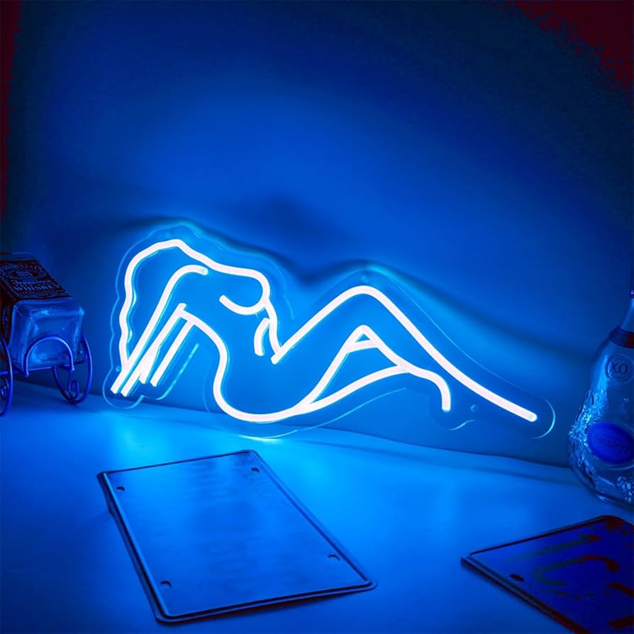 Sexy Lady Neon Signs」のネオンサイン ネオン管 Amazon.com: QILAND Sexy Lady Neon Sign Super Bright Acrylic